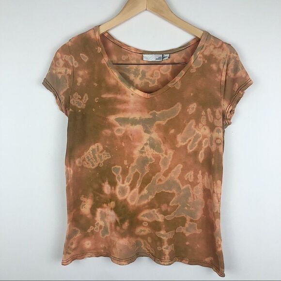 14th and Union bleach dye tie dye top - Picture 2 of 3